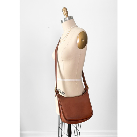 Vintage Coach Janice Legacy British Tan Brown Leather Purse # 9950 - Picture 5 of 16